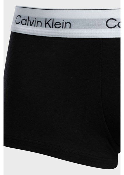 Us Calvin Klein Logolu Pamuklu 3 Pack Boxer LV00NB4389UB1 Erkek Boxer LV00NB4389 Ub1 fırsatları