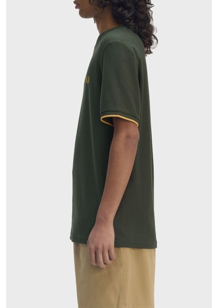 Pamuklu Regular Fit Bisiklet Yaka T Shirt Erkek T Shirt M8585 X89 modelleri