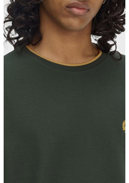 Pamuklu Regular Fit Bisiklet Yaka T Shirt Erkek T Shirt M8585 X89 fırsatları