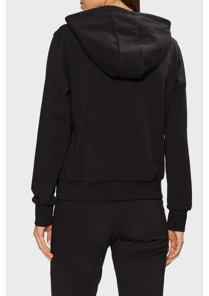Sofia Pamuklu Regular Fit Kapüşonlu Sweat O5RQ01KCO31 Bayan Sweat O5RQ01 KCO31 Jblk