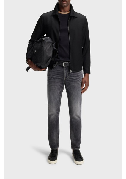 % 100 Yün Slim Fit Ceket Yaka Fermuarlı Ceket Erkek Ceket 50545898 001 fiyatları