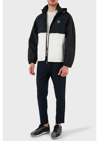 Armani Exchance Renk Bloklu Regular Fit Çıkarılabilir Kapüşonlu Ceket Erkek Ceket XM000190 AF12012 MB071 fiyatları