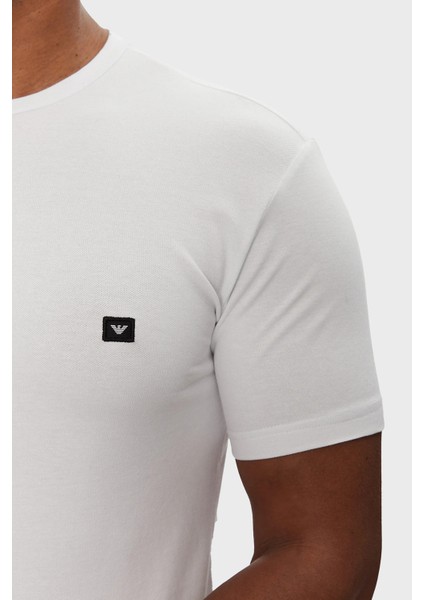 Streç Pamuklu Fitted Fit Bisiklet Yaka T Shirt Erkek T Shirt EM000379 AF10785 U0002 indirimleri