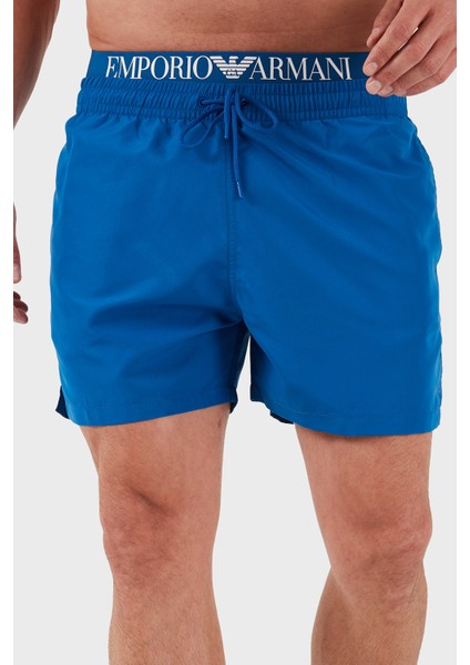 Logolu Regular Fit Normal Bel Cepli Mayo Short Erkek Mayo Short EM000686 AF12329 UB057