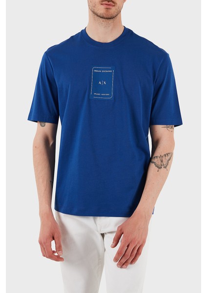 Armani Exchage % 100 Pamuk Regular Fit Bisiklet Yaka Logolu T Shirt Erkek T Shirt XM000570 AF10356 UB088 indirimleri