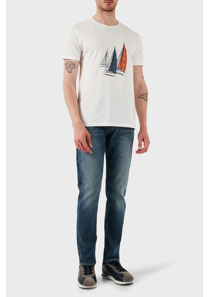 Streç Pamuklu Regular Fit Normal Bel Düz Paça Jeans Erkek Kot Pantolon EM000668 AF13279 MB002 fiyatları
