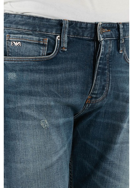 Streç Pamuklu Regular Fit Normal Bel Düz Paça Jeans Erkek Kot Pantolon EM000668 AF13279 MB002 fırsatları