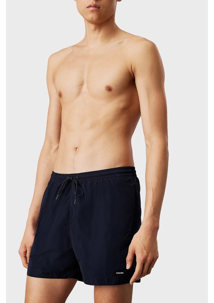 Regular Fit Normal Bel Hızlı Kuruyan Mayo Short KM0KM01111CEF Erkek Mayo Short KM0KM01111 Cef