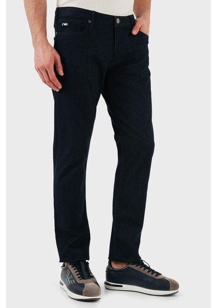 Streç Pamuklu Slim Fit Normal Bel Düz Paça Jeans Erkek Kot Pantolon EM000121 AF14121 MB001 fırsatları
