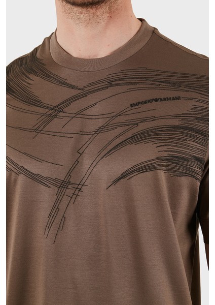 Pamuklu Regular Fit Bisiklet Yaka T Shirt Erkek T Shirt EM001023 AF13747 M6091 indirimleri