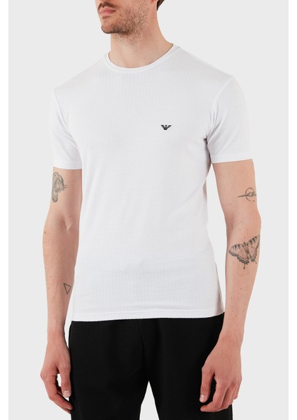 Streç Slim Fit Bisiklet Yaka T Shirt Erkek T Shirt EM000379 AF12034 U0002 fırsatları