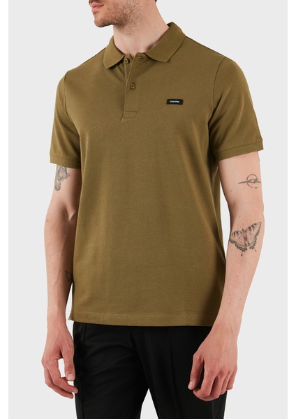 Streç Pamuklu Slim Fit Düğmeli Polo Yaka T Shirt K10K111196LHT Erkek Polo Yaka T Shirt K10K111196 Lht fiyatları