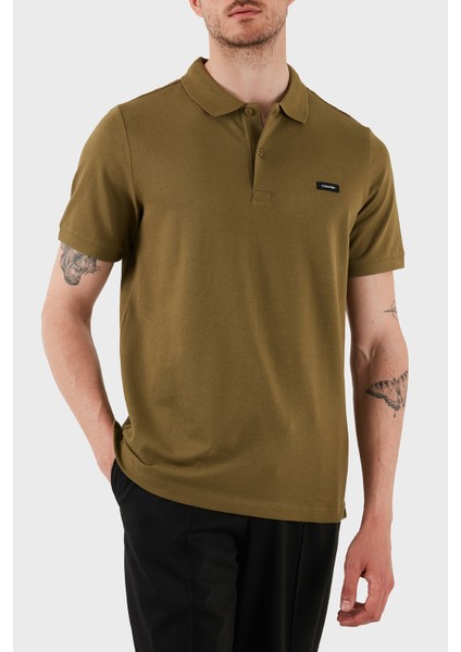 Streç Pamuklu Slim Fit Düğmeli Polo Yaka T Shirt K10K111196LHT Erkek Polo Yaka T Shirt K10K111196 Lht fırsatları