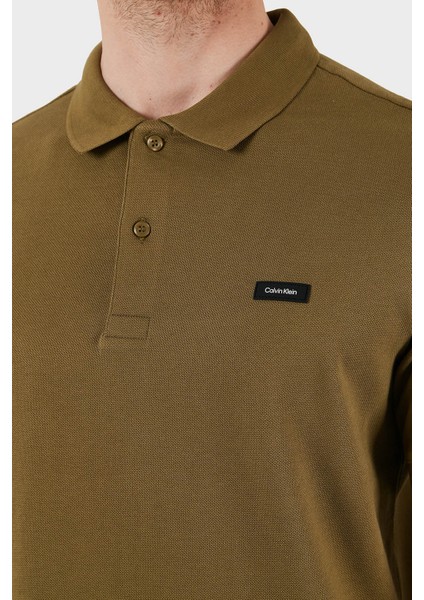 Streç Pamuklu Slim Fit Düğmeli Polo Yaka T Shirt K10K111196LHT Erkek Polo Yaka T Shirt K10K111196 Lht indirimleri