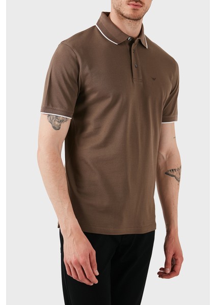 Şeritli Pamuk Düğmeli Polo Yaka T Shirt Erkek Polo Yaka T Shirt EM000858 AF12955 U6195 fiyatları