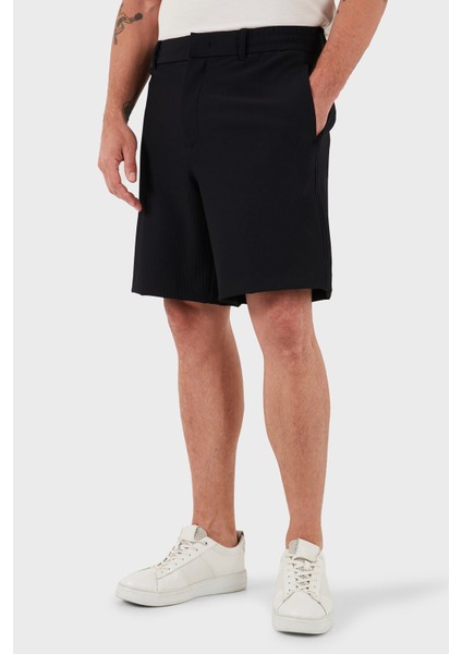 Pamuklu Regular Fit Fitilli Bermuda Short Erkek Short EM001507 AF14076 UC001