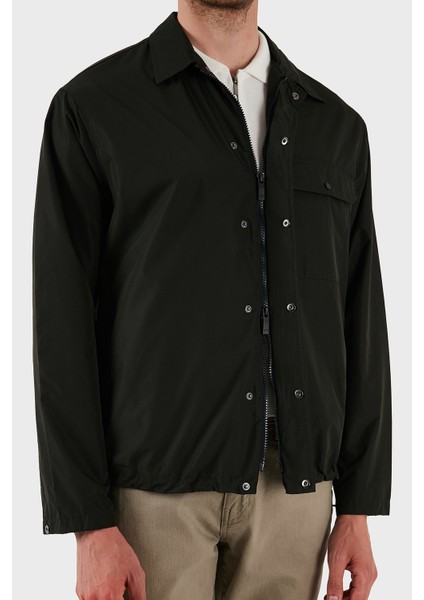 Regular Fit Çıtçıt Düğmeli Cepli Gömlek Ceket Erkek Gömlek Ceket XM000209 AF12012 UB001