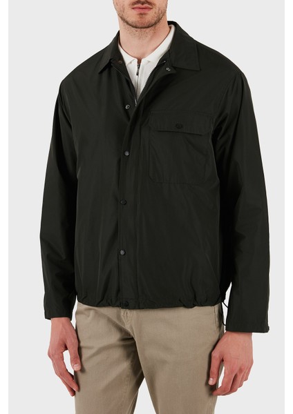 Regular Fit Çıtçıt Düğmeli Cepli Gömlek Ceket Erkek Gömlek Ceket XM000209 AF12012 UB001