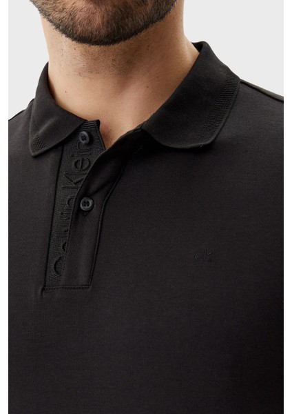 Logo Nakışlı Pamuklu Regular Fit Düğmeli Polo Yaka T Shirt K10K114135BEH Erkek Polo Yaka T Shirt K10K114135 Beh indirimleri