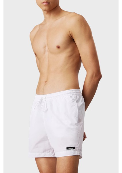 Regular Fit Normal Bel Hızlı Kuruyan Mayo Short KM0KM01111YAA Erkek Mayo Short KM0KM01111 Yaa