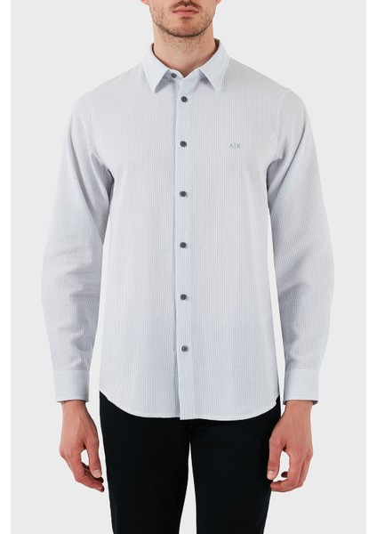 % 100 Pamuk Regular Fit Uzun Kollu Gömlek Erkek Gömlek XM000429 AF13141 MB004