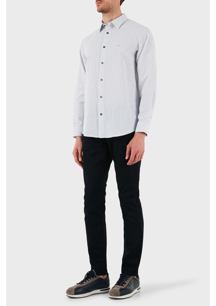 % 100 Pamuk Regular Fit Uzun Kollu Gömlek Erkek Gömlek XM000429 AF13141 MB004