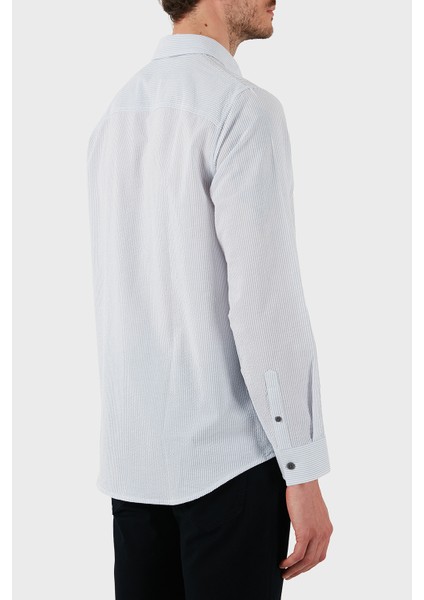 % 100 Pamuk Regular Fit Uzun Kollu Gömlek Erkek Gömlek XM000429 AF13141 MB004