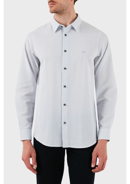 % 100 Pamuk Regular Fit Uzun Kollu Gömlek Erkek Gömlek XM000429 AF13141 MB004