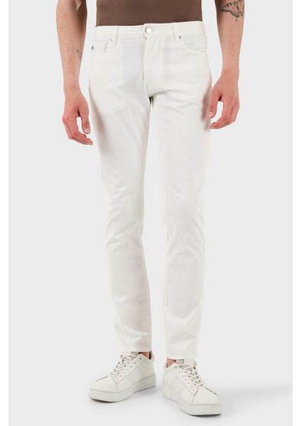 Streç Pamuklu Slim Fit Normal Bel Düz Paça Jeans Erkek Kot Pantolon EM000121 AF14123 U0003 modelleri