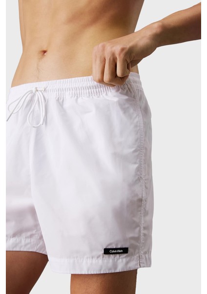 Regular Fit Normal Bel Hızlı Kuruyan Mayo Short KM0KM01111YAA Erkek Mayo Short KM0KM01111 Yaa