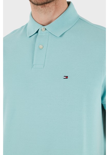 Streç Pamuklu Slim Fit Düğmeli Polo Yaka T Shirt Erkek Polo Yaka T Shirt MW0MW17770 C00 indirimleri