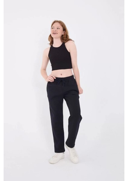 Üç Iplik Basic Eşofman Pantolon - Lacivert
