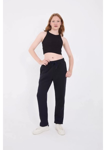 Üç Iplik Basic Eşofman Pantolon - Lacivert