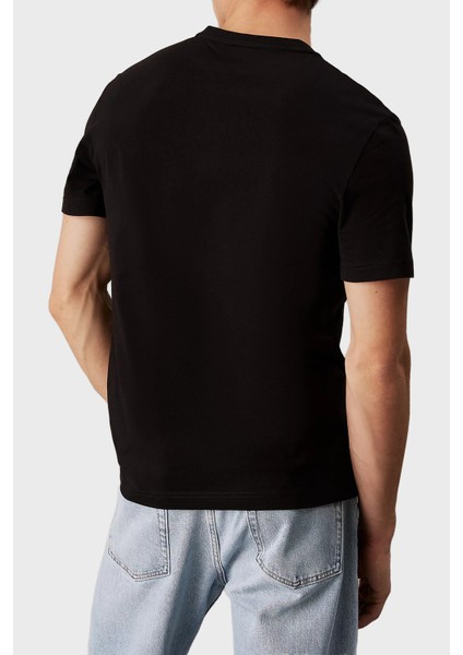 Baskılı Pamuklu Regular Fit Bisiklet Yaka T Shirt K10K114172BEH Erkek T Shirt K10K114172 Beh modelleri