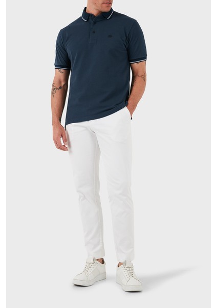 % 100 Pamuk Regular Fit Şerit Detaylı Düğmeli Polo Yaka T Shirt Erkek Polo Yaka T Shirt MRMD0016 AJ266 B3681 fiyatları