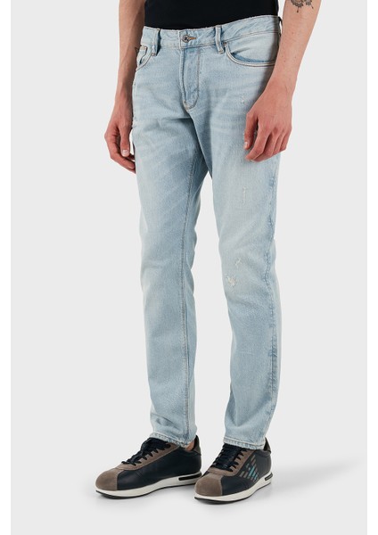 Streç Pamuklu Slim Fit Düşük Bel Dar Paça Jeans Erkek Kot Pantolon EM000121 AF13281 MB003 modelleri