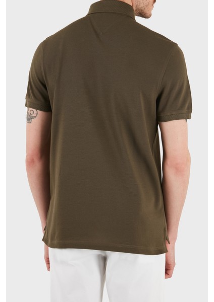 Streç Pamuklu Slim Fit Düğmeli Polo Yaka T Shirt Erkek Polo Yaka T Shirt MW0MW17770 Rbn indirimleri