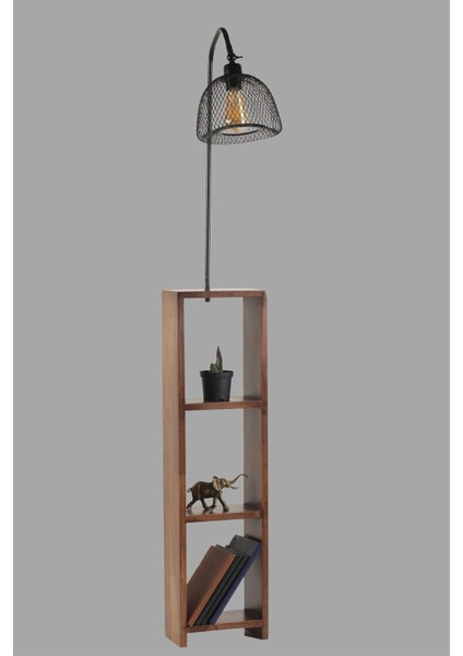 Stelo Siyah Rota Başlıklı Lambader