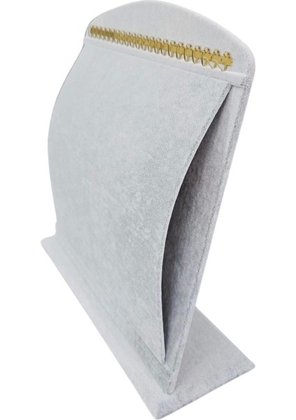 Bombeli Bileklik * Tesbih Standı (22 Metal Askılı) Gri (26 X26 Cm) modelleri