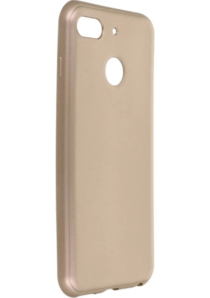 General Mobile Gm 8 Go Kılıf First Silikon - Gold Mrayd