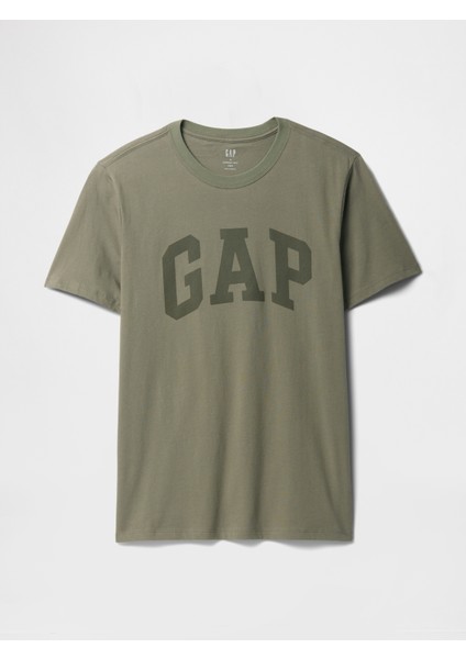 Erkek Haki Everyday Soft Gap Logo T-Shirt fiyatları