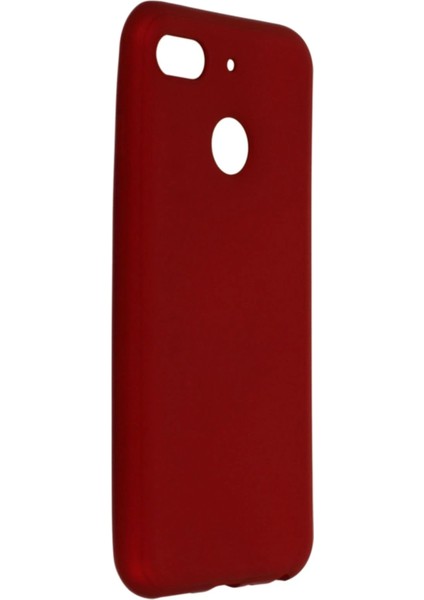 General Mobile Gm 8 Go Kılıf First Silikon - Bordo Mrayd