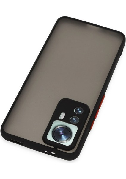 Xiaomi Mi 12t Pro Kılıf Montreal Silikon Kapak - Siyah Mrayd