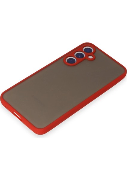 Samsung Galaxy S23 Kılıf Montreal Silikon Kapak - Kırmızı Mrayd