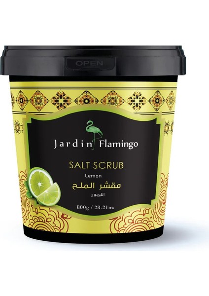 Jardin Flamingo Salt Scrub Lemon 800G