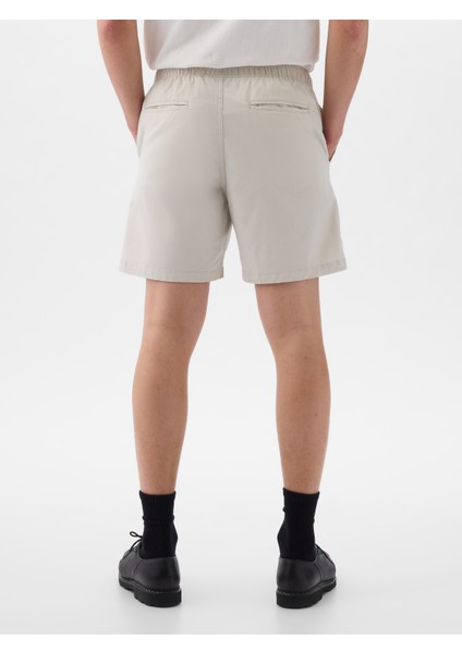 Erkek Kırık Beyaz 7" Easy Şort fırsatları