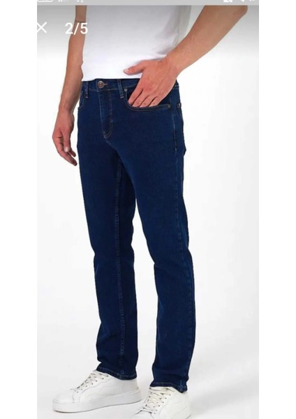 Erkek Kot Pantalon Koyo Laji? Fermoar Yuksek Bel Geni?ş Paça