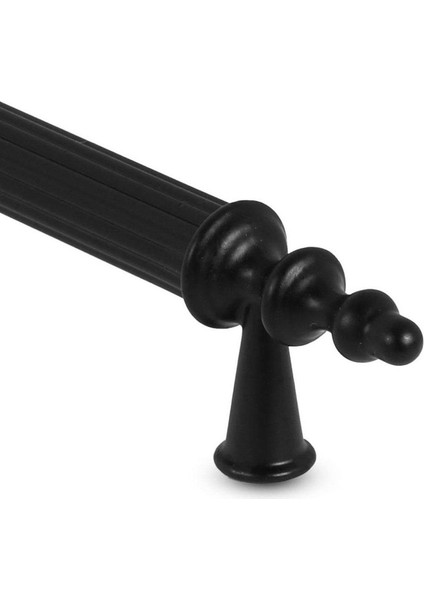 Polavit Mobilya Çekmece Mutfak Dolap Dolabı Kulpu Kulbu 128 mm Siyah Sert Plastik Kulpları modelleri