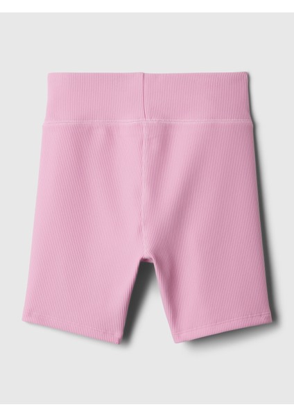 Kız Çocuk Pembe Fitilli Bisiklet Şortu fiyatları