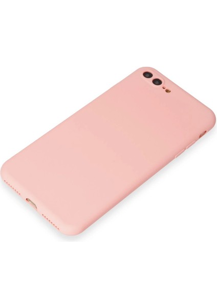 Apple iPhone 7 Plus Kılıf First Silikon - Pudra Mrayd